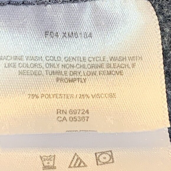 Columbia Fleece Jacket Men XXL Blue Full Zip Adjustable Waist Zip Pockets Logo - Picture 7 of 10